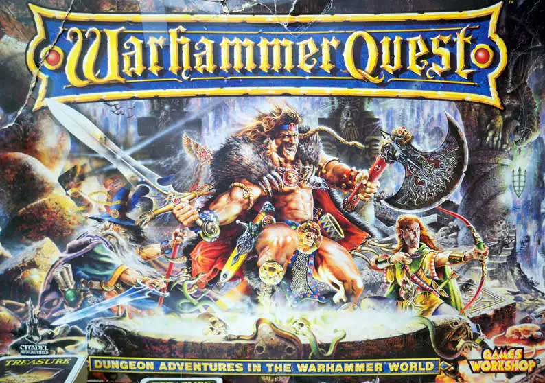 Showcase: Completed Original Warhammer Quest Boxed Game » Tale of
