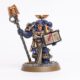 Showcase: Ultramarines Librarian with book and staff