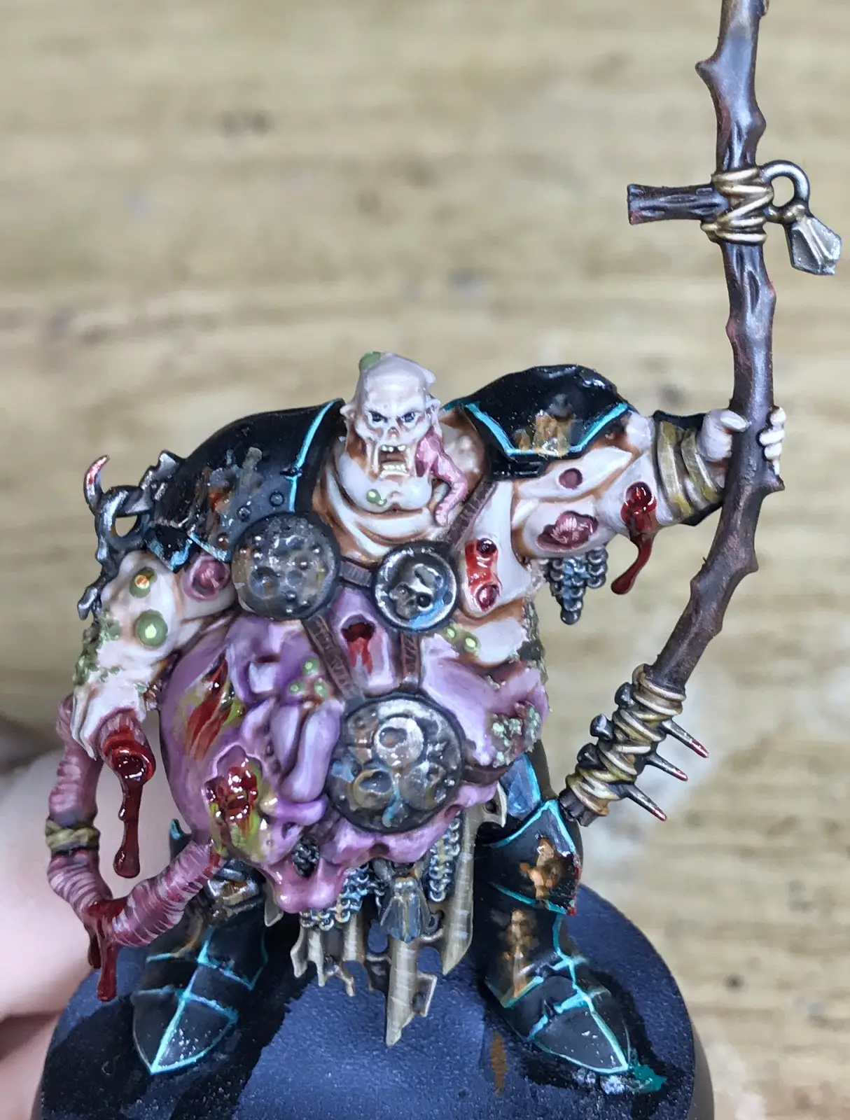 WIP: Nurgle The Glottkin #1 » Tale of Painters