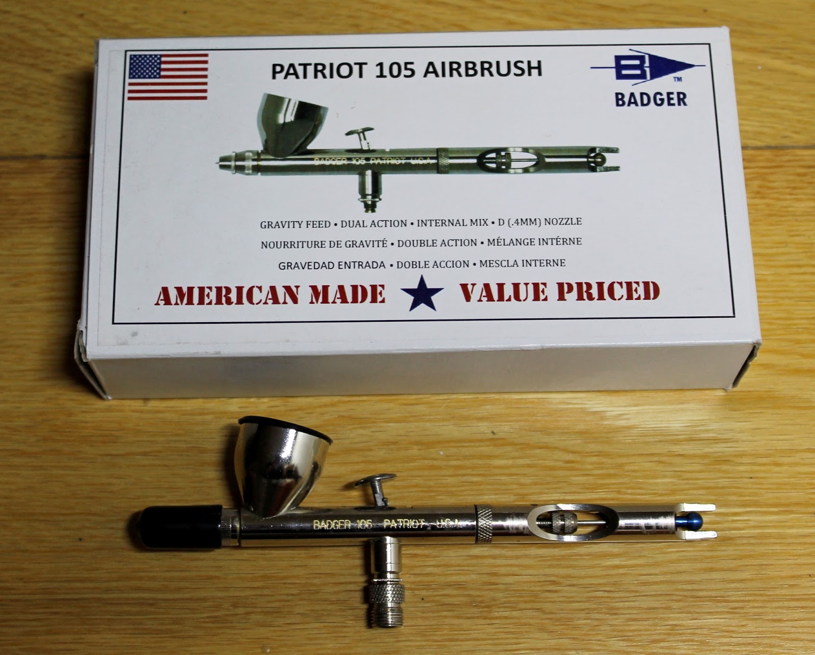 Chat: ThirdEyeNukes Choice of Airbrushes #1: The Badger Patriot 105 » Tale  of Painters