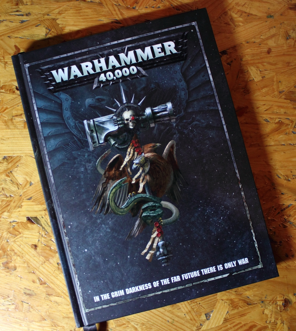 Hardcover Rulebook English Warhammer 40k Dark Imperium Edition 8 