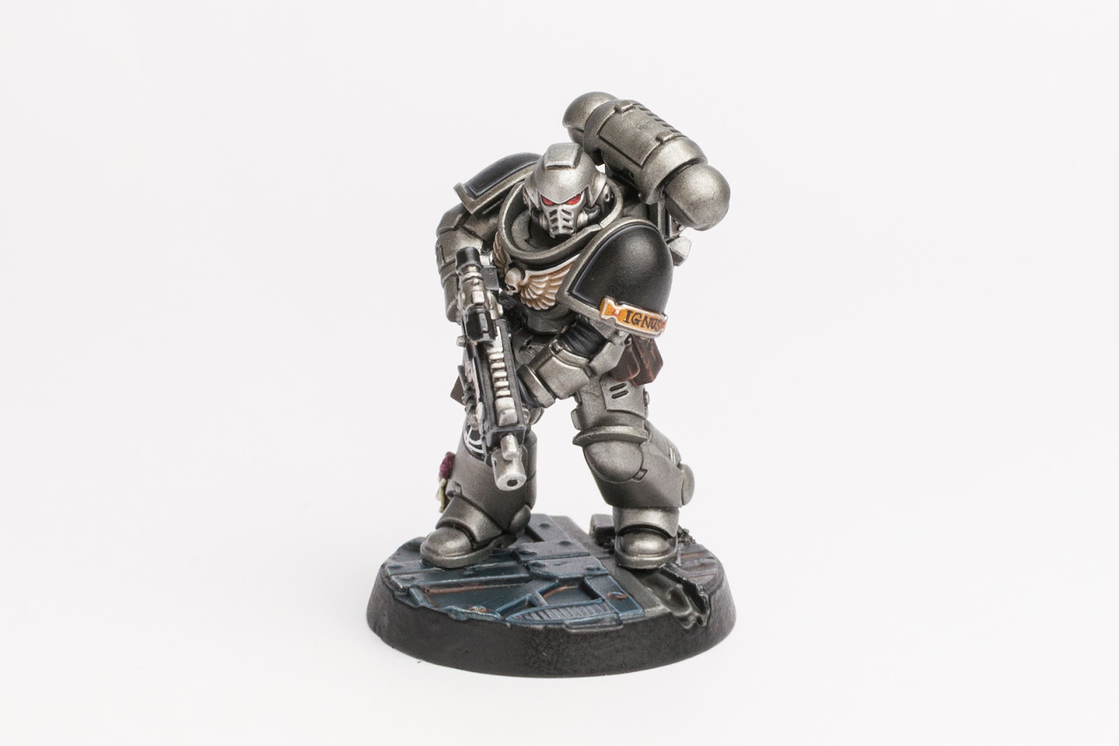 Silver Skulls Primaris Space Marines painting guide - finished model