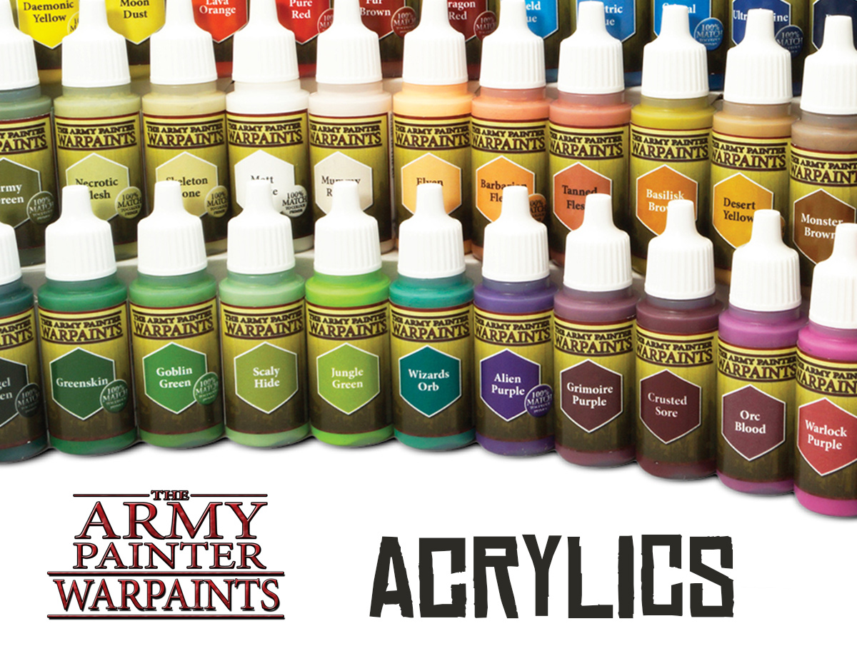 Review The Army Painter Warpaints 1 Acrylic Paints » Tale of Painters