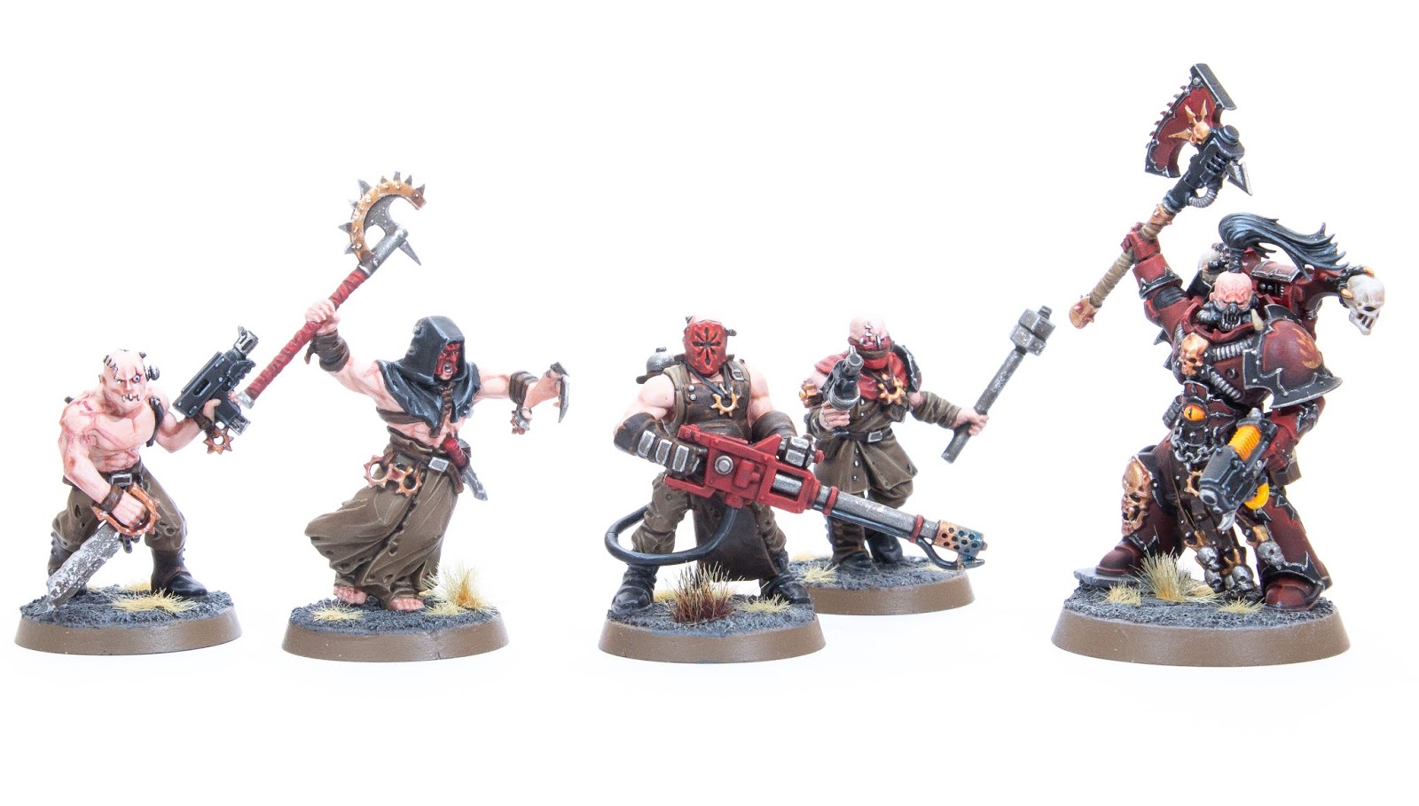 Warhammer 40K Chaos Space Marines CHAOS CULTISTS 5 or 20 15 10 