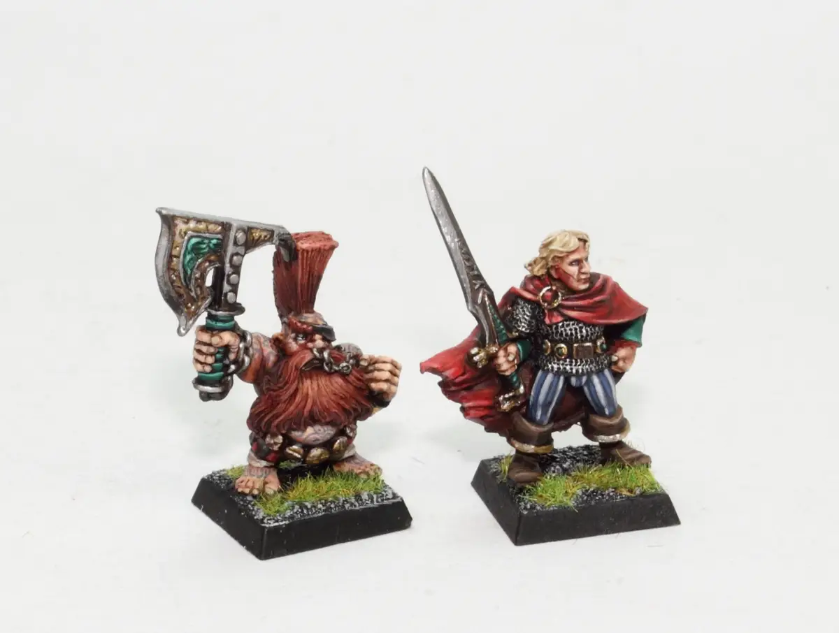 Showcase: Classic Gotrek Gurnisson and Felix Jaeger » Tale of Painters