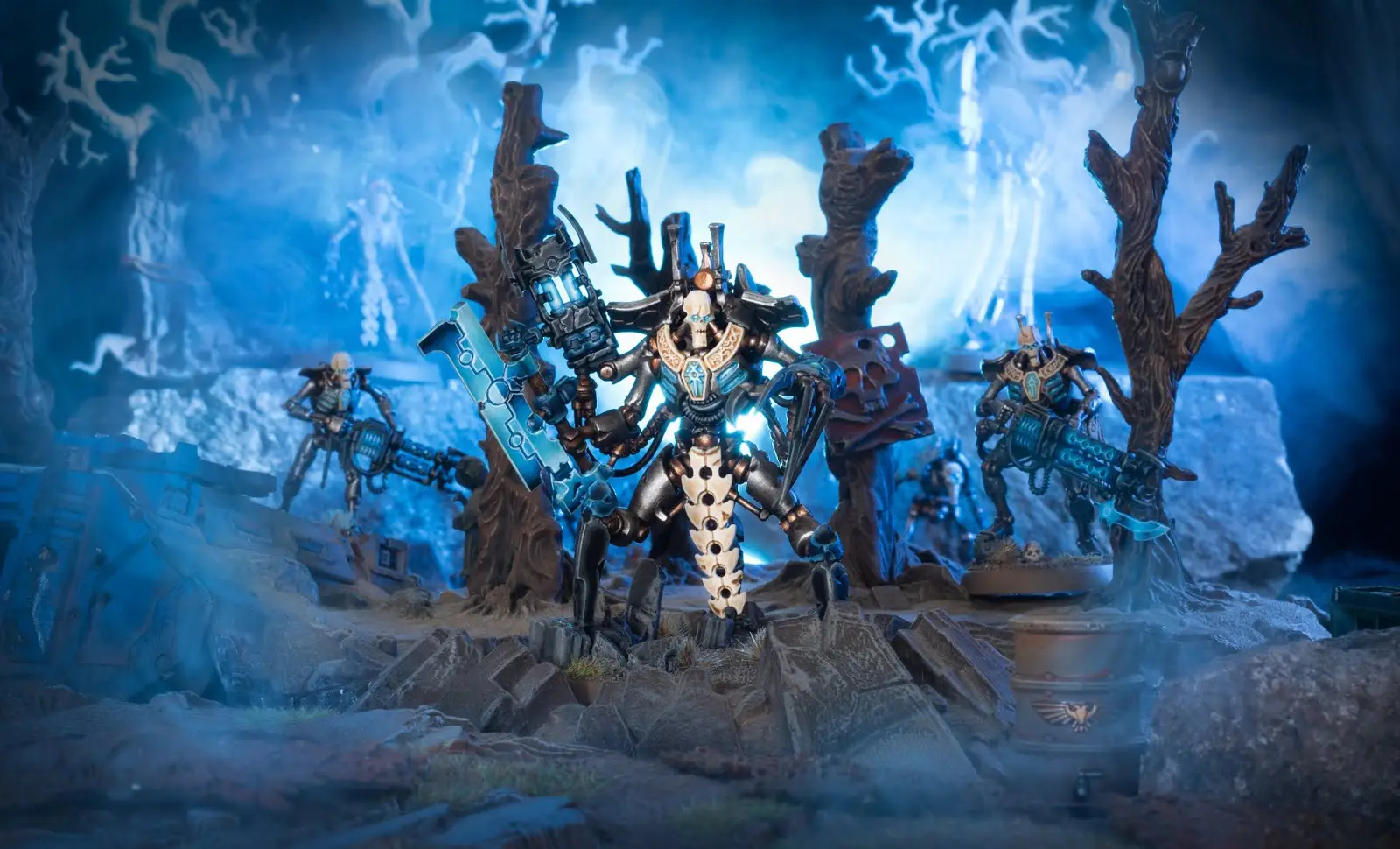 Showcase: Necron Skorpekh Lord from Indomitus » Tale of Painters