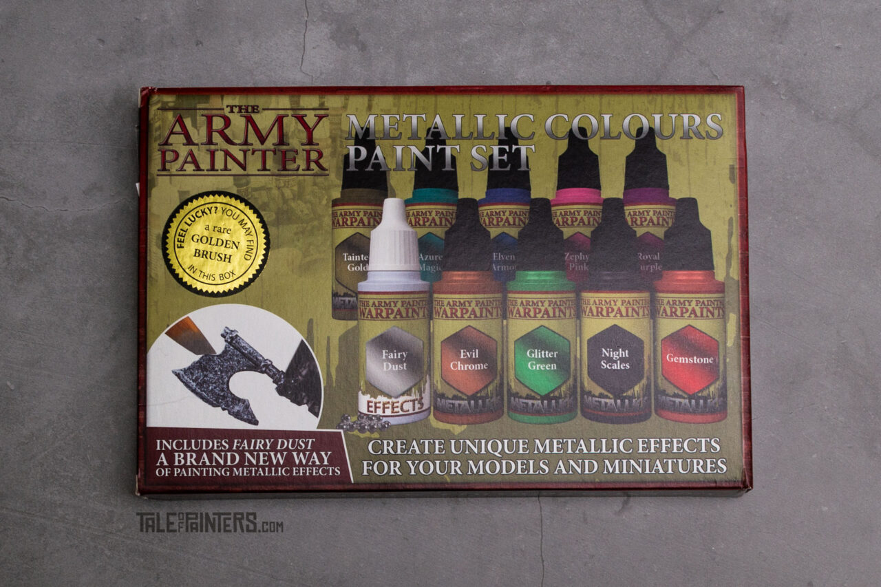 Review Warpaints Metallic Colours Paint Set by The Army Painter » Tale