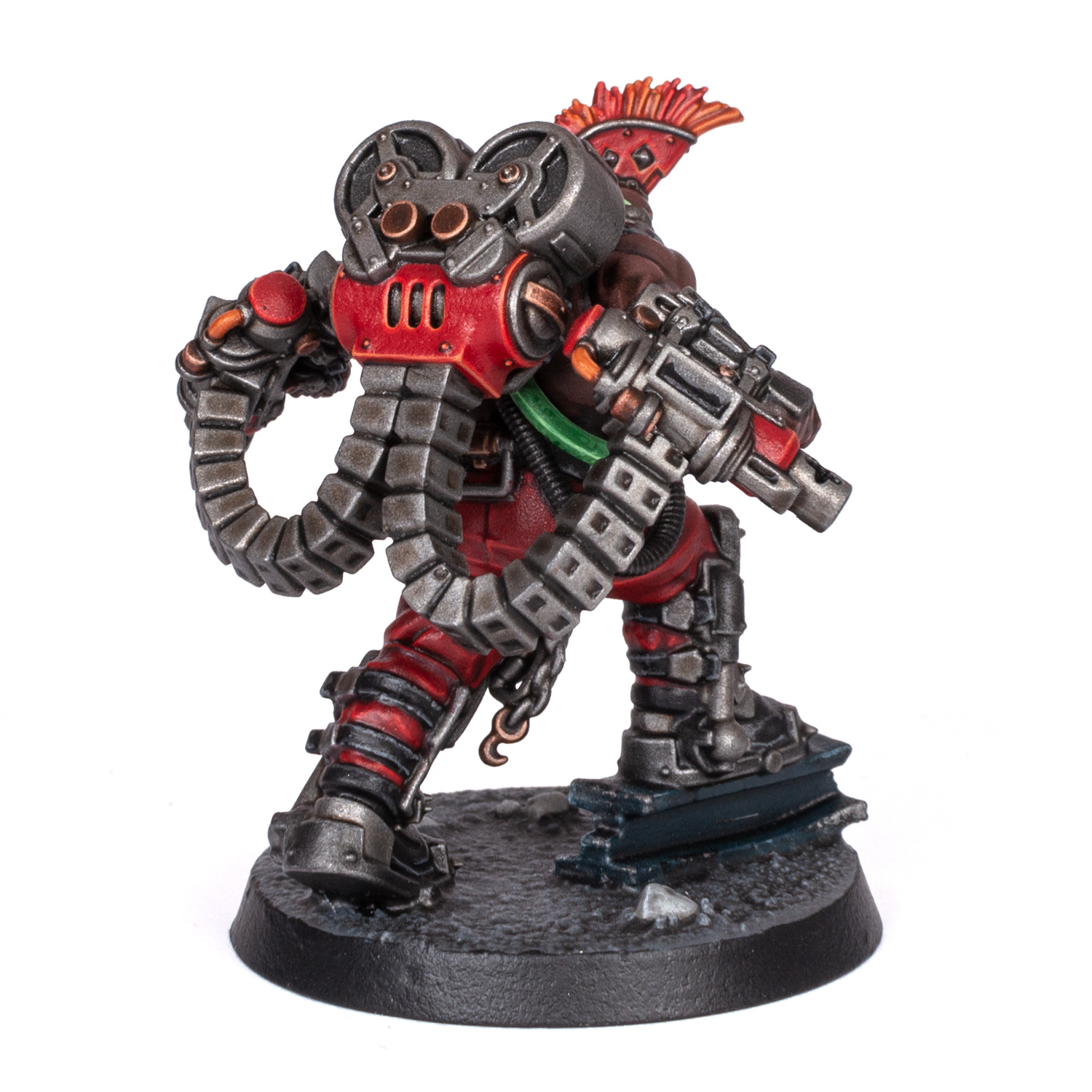 Goliath Stimmer for Necromunda, painted by Stahly