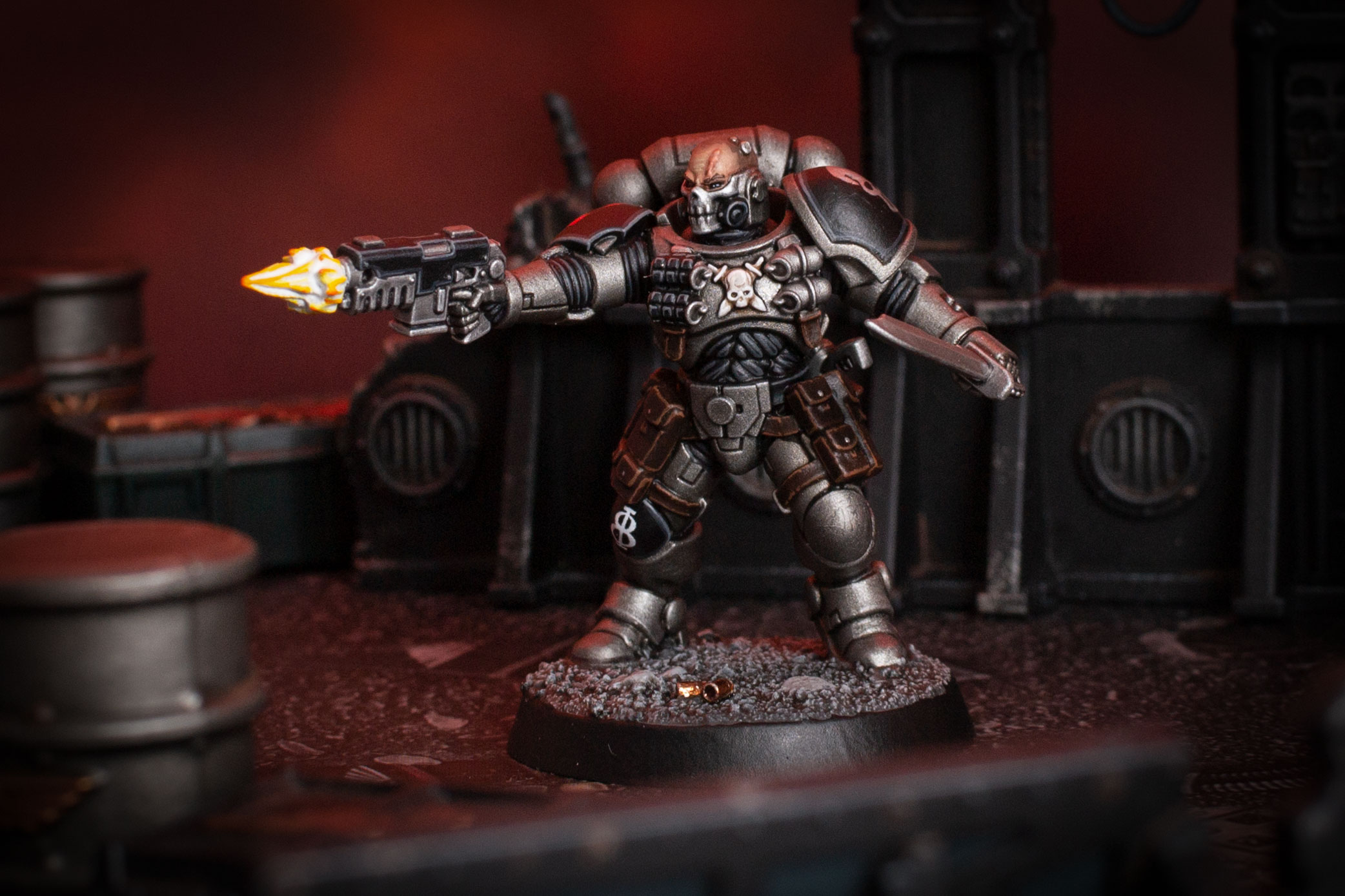 Primaris Reiver with muzzle-flash by Tablehammer.com