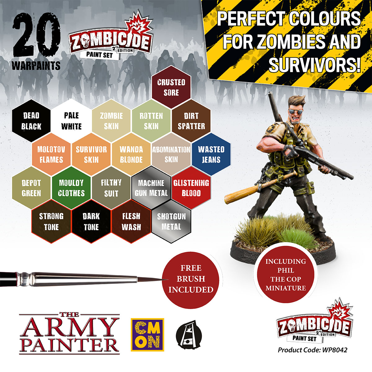 Review: Zombicide 2nd Edition Paint Set by The Army Painter