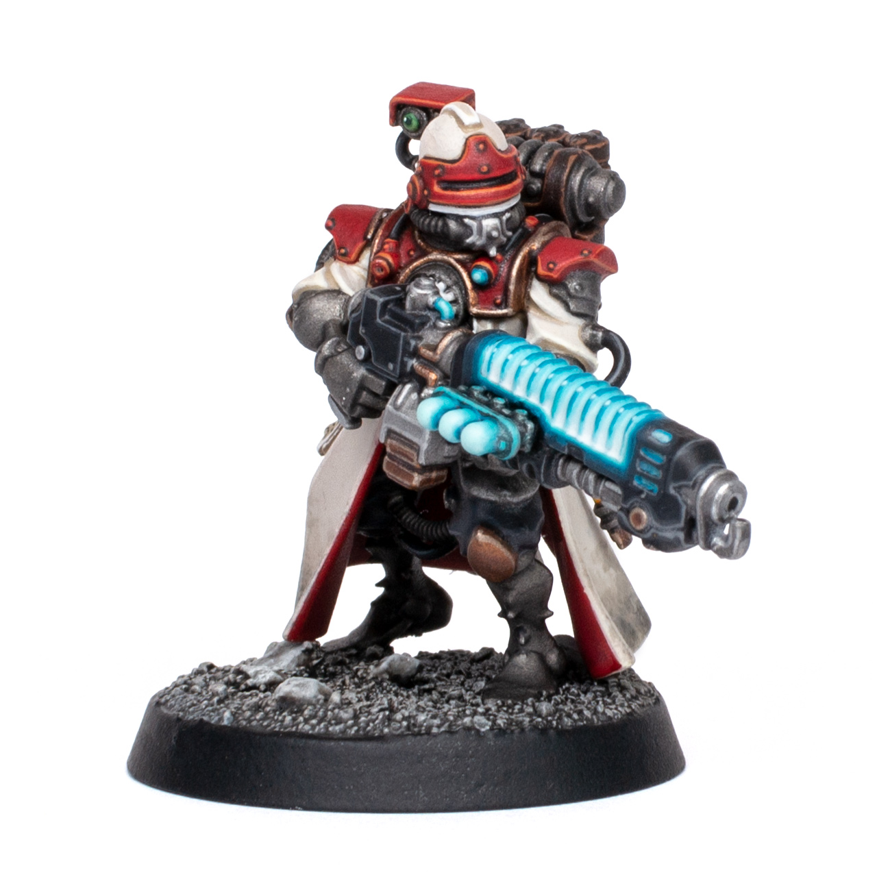 Skitarii from Forge World Metalica with Plasma Caliver