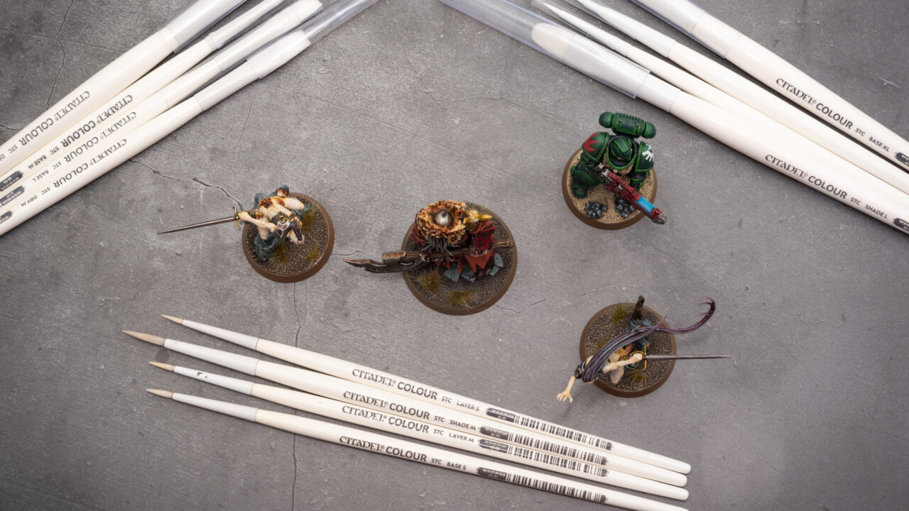 Review Citadel STC Synthetic Brushes (first look) » Tale of Painters