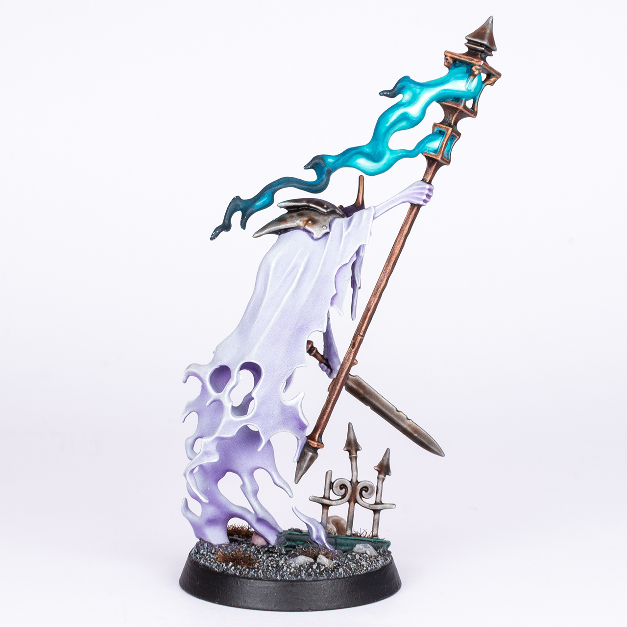 Back view of Nighthaunt Guardian of Souls painted by Stahly