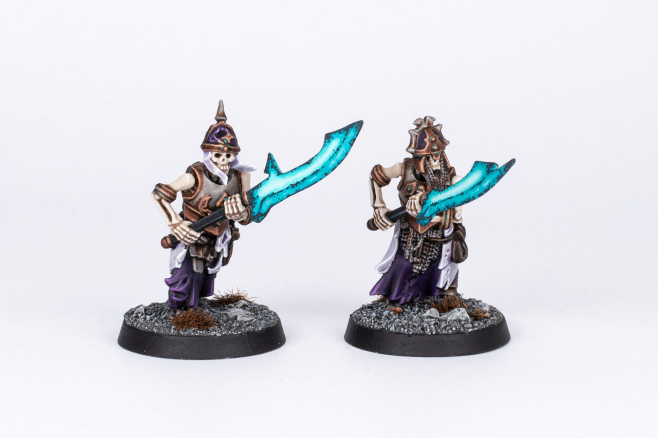Showcase Soulblight Gravelords Grave Guard with Great Wight Blades