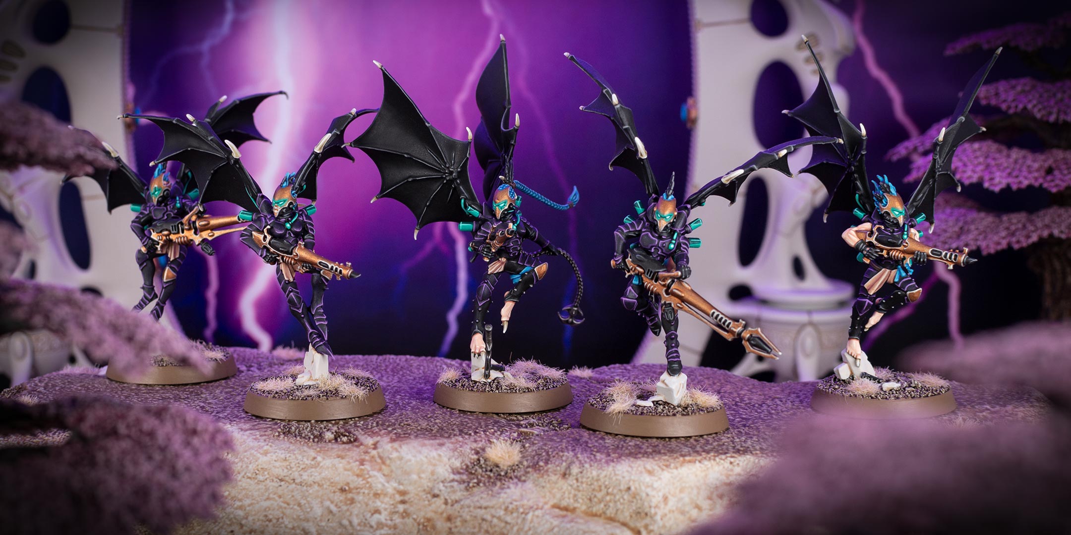 Drukhari Scourges from the Kabal of the Last Hatred