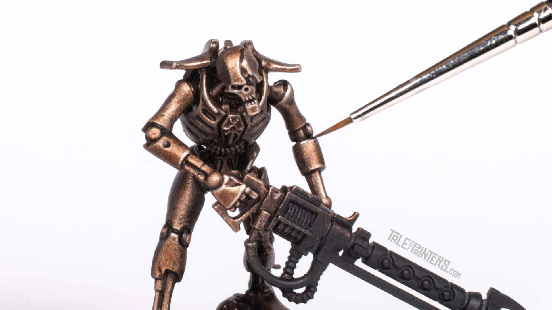 Tutorial: How to paint Necrons Szarekhan armour - featured image
