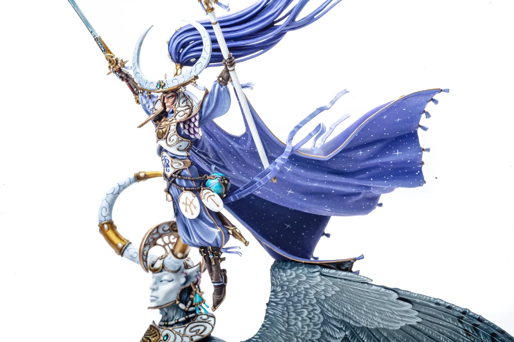 Showcase: Lumineth Realm-Lords Archmage Teclis and Celennar