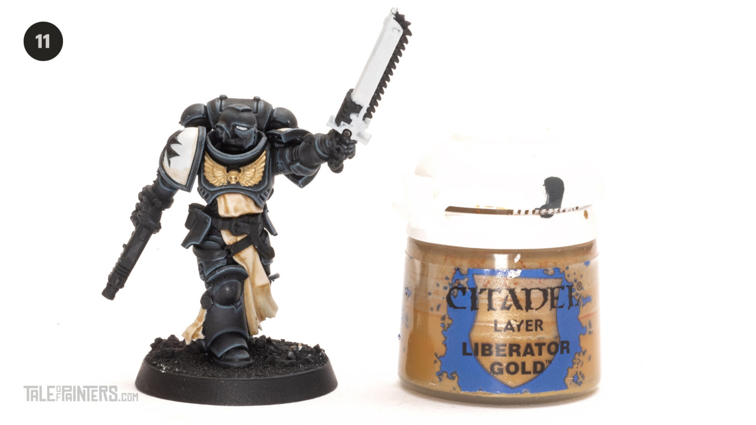 Tutorial How to paint Black Templars Crusader Squads » Tale of Painters