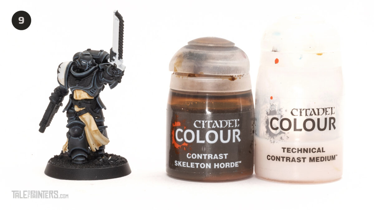 Tutorial How to paint Black Templars Crusader Squads » Tale of Painters