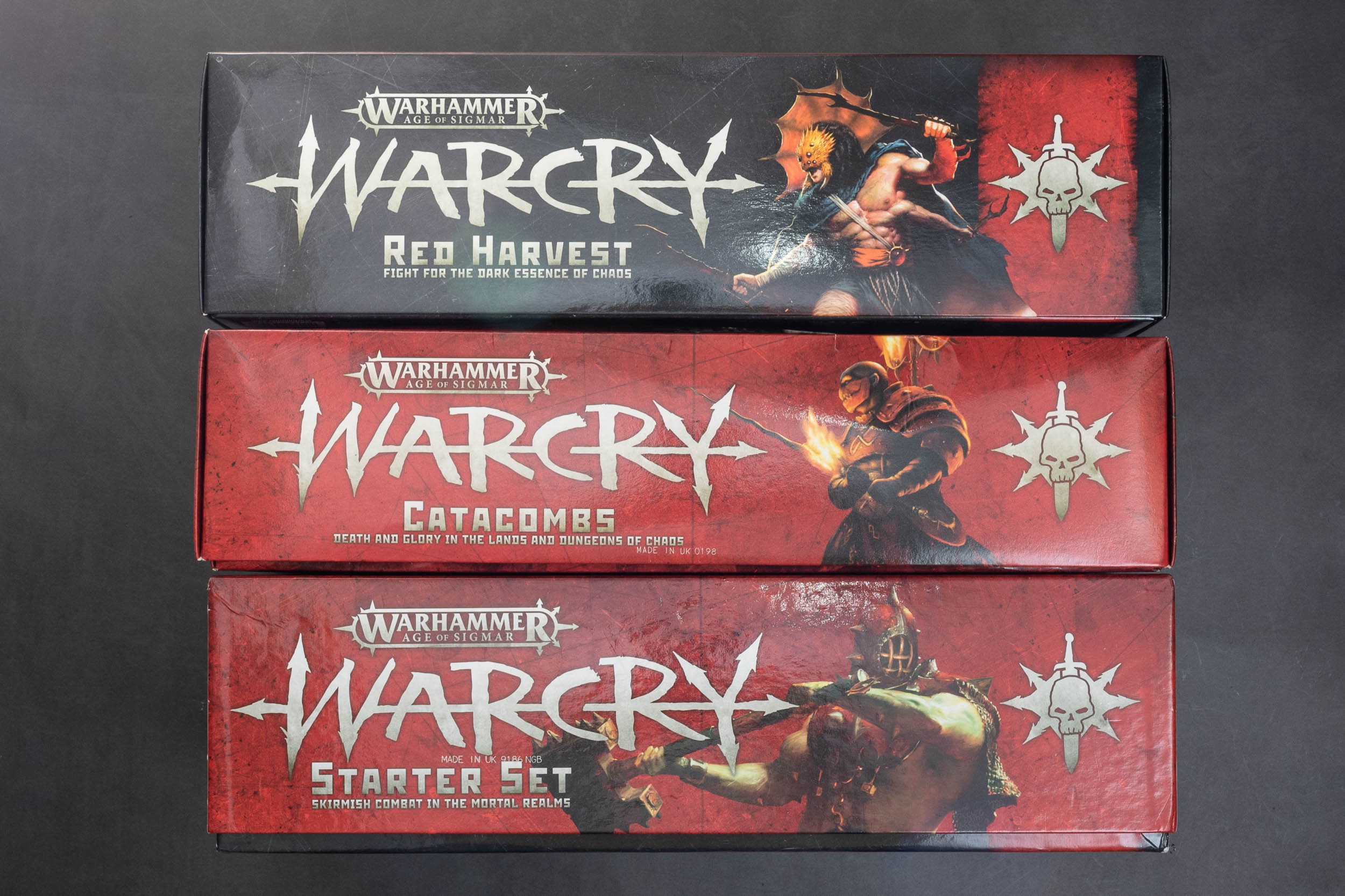 Warcry starter and campaign boxes comparison