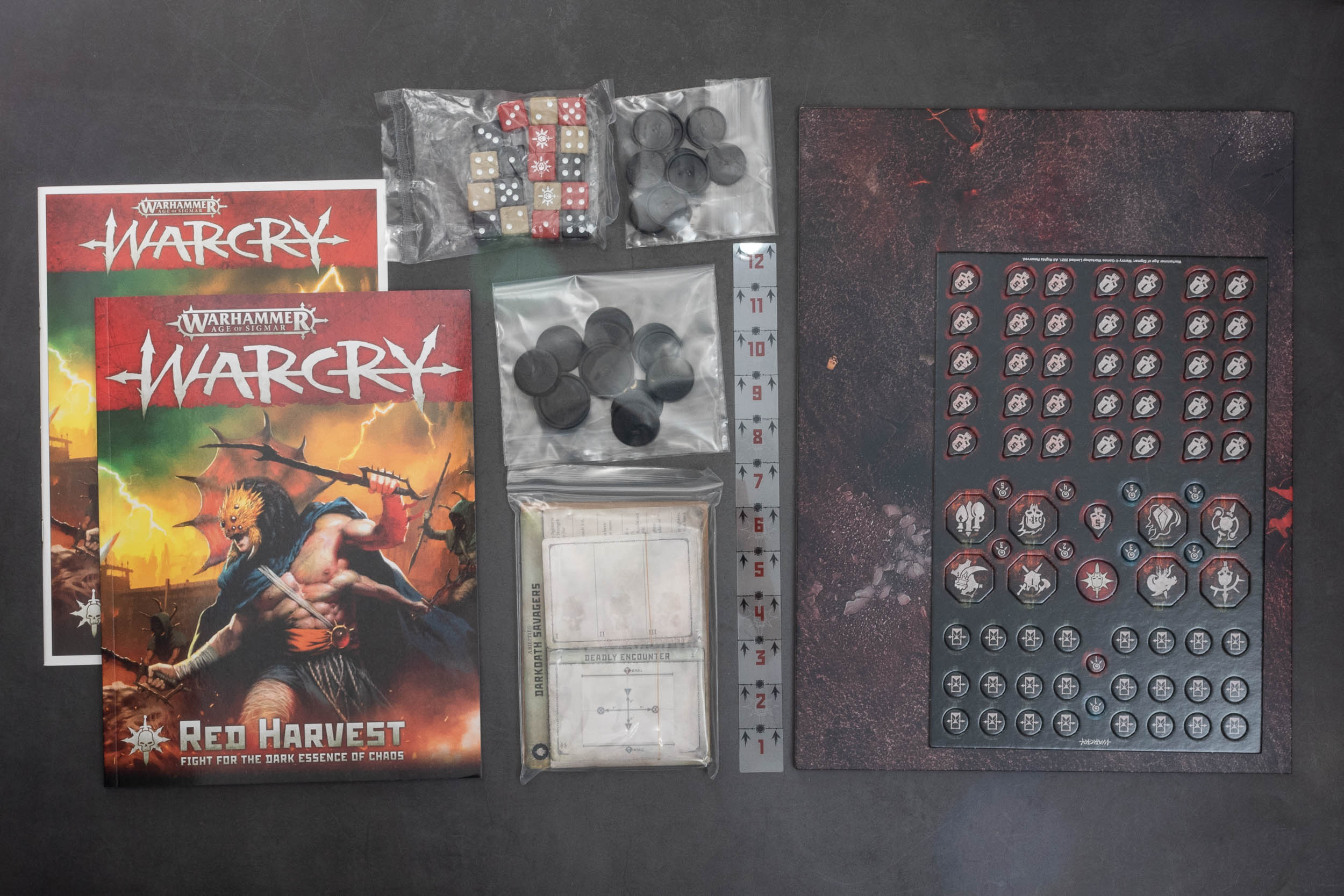 Warcry: Red Harvest components