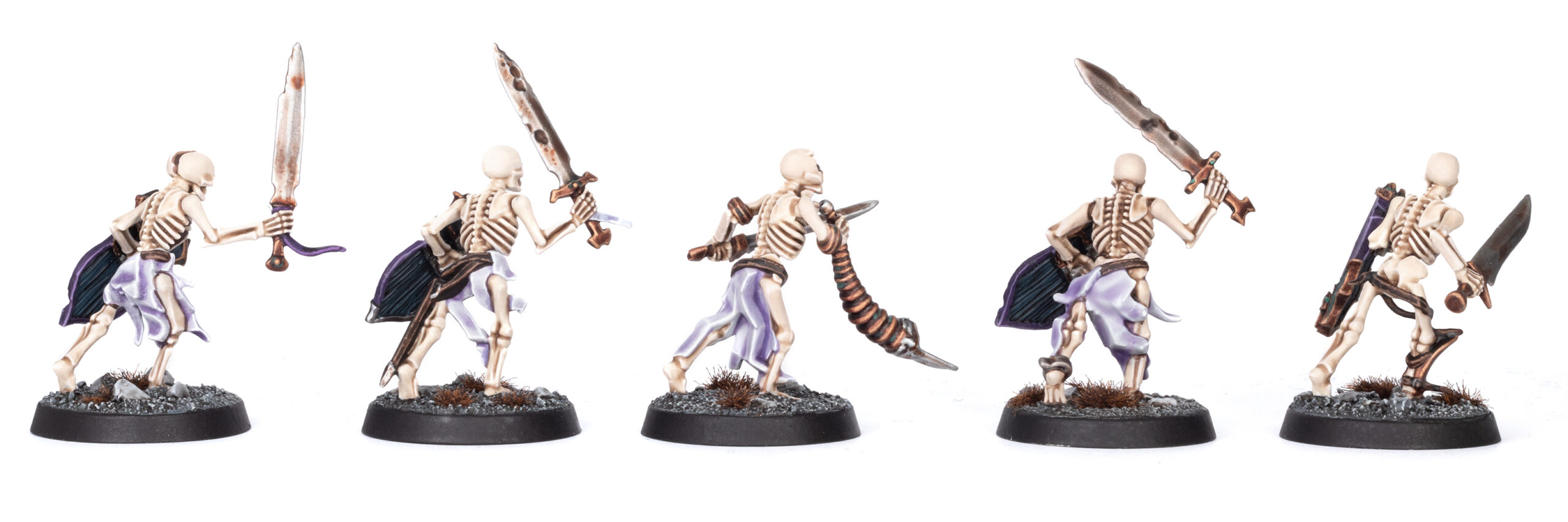 Age of Sigmar Soulblight Gravelords Deathrattle Skeletons 2021 10 Models 