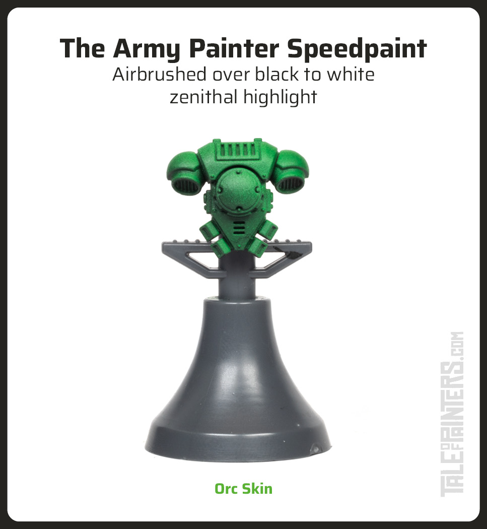 The Army Painter Speedpaint Review over zenithal airbrush