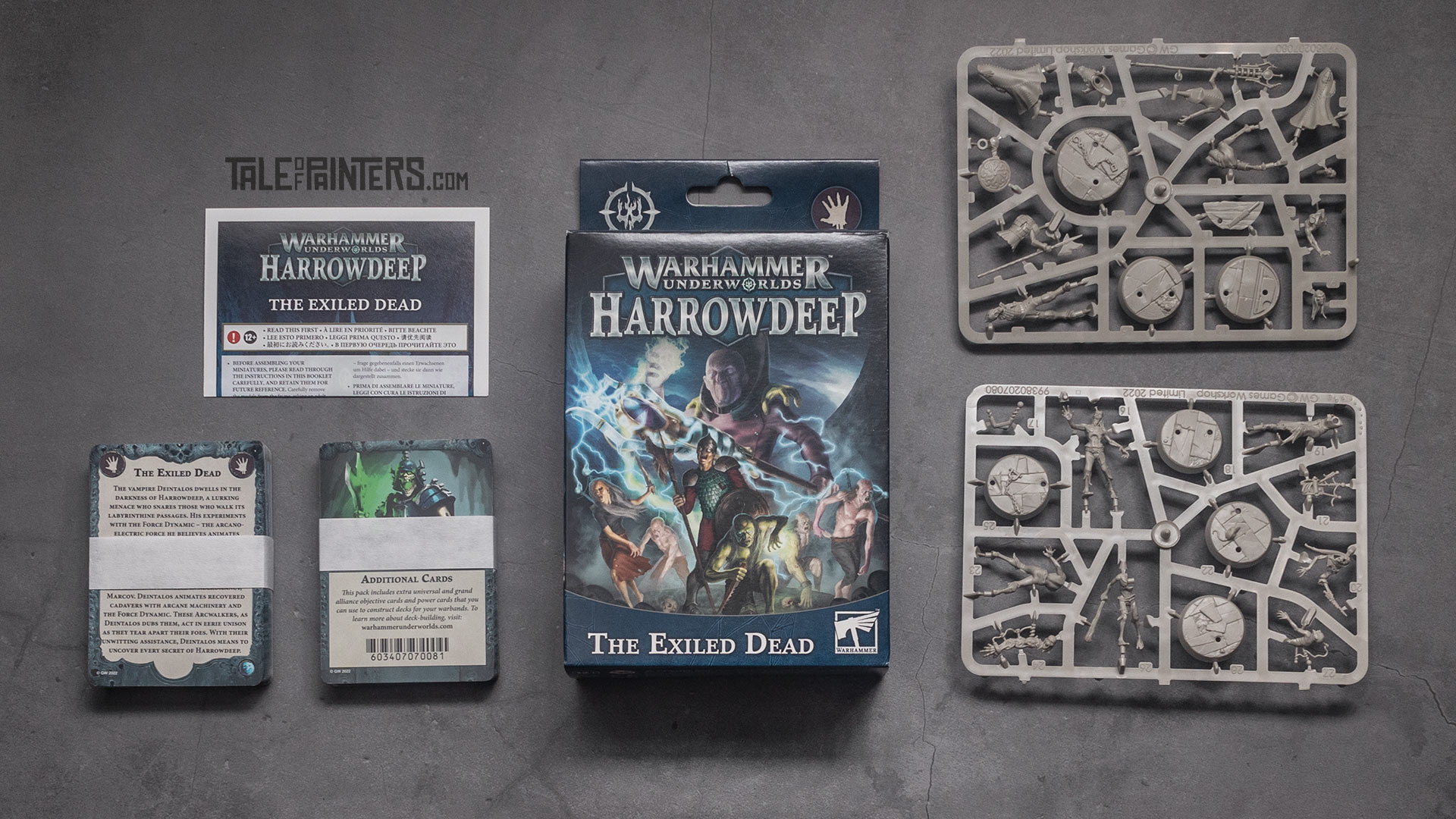 The Exiled Dead Review & Unboxing Warhammer Underworlds