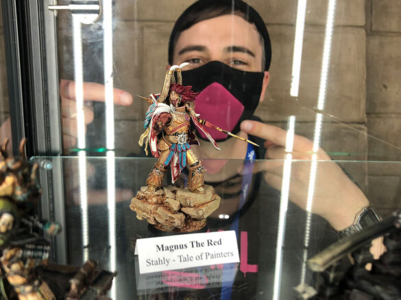 Magnus the Red painted by Stahly for the Horus Heresy Open Day 2022