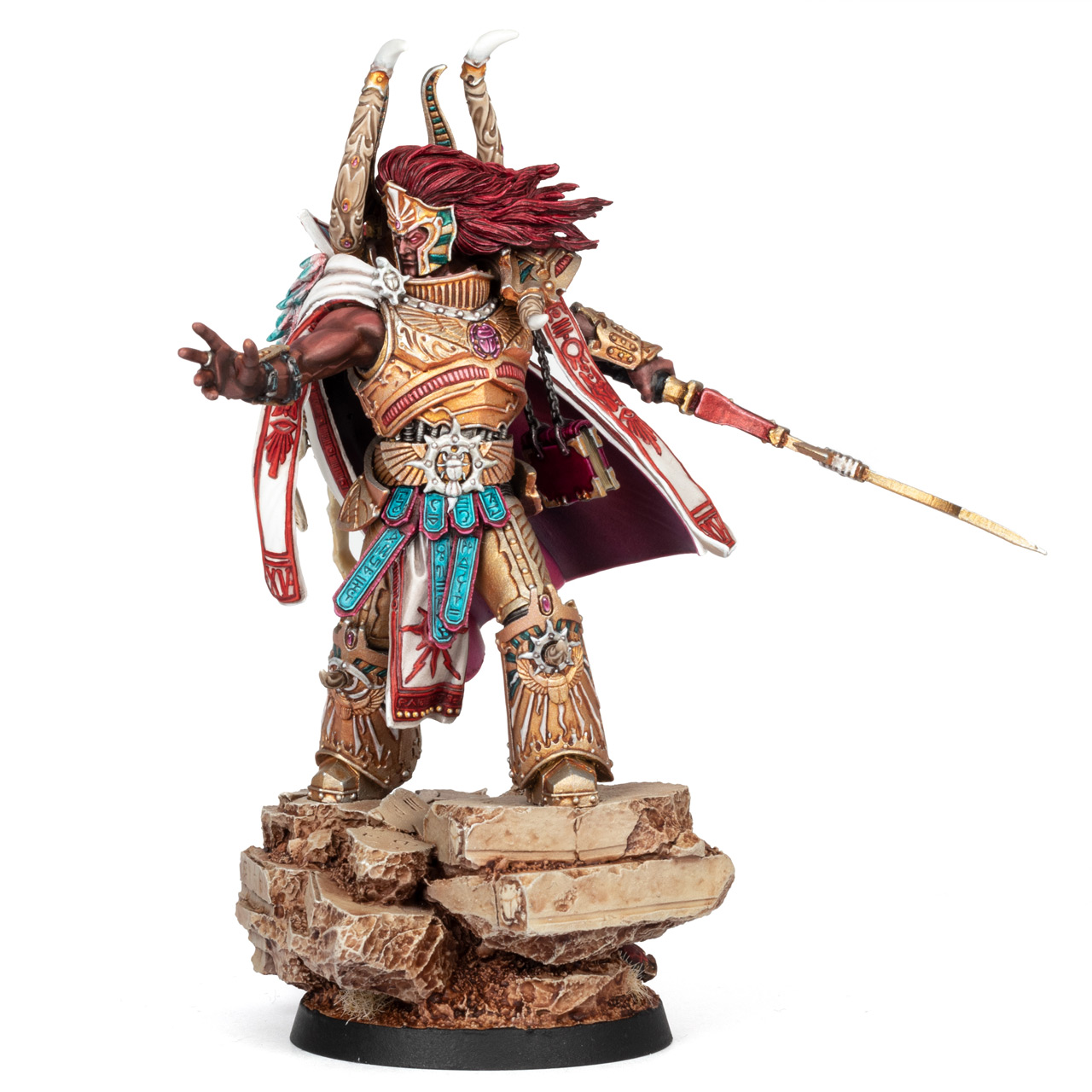 The Horus Heresy Magnus the Red, painted by Stahly
