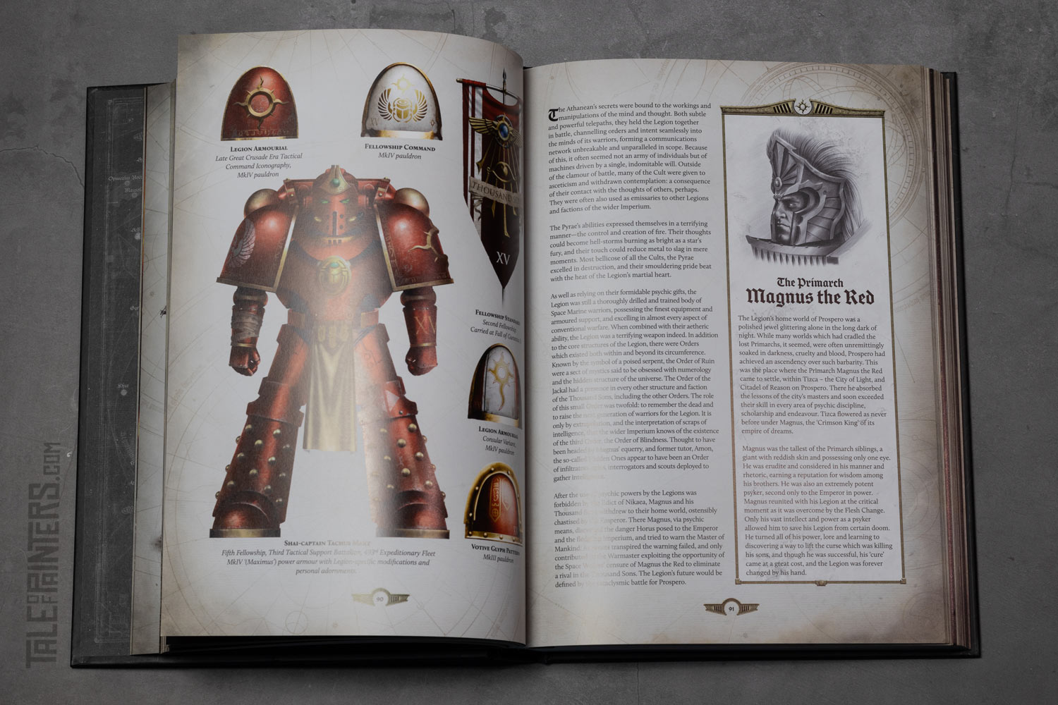 The Horus Heresy Age of Darkness Rulebook background