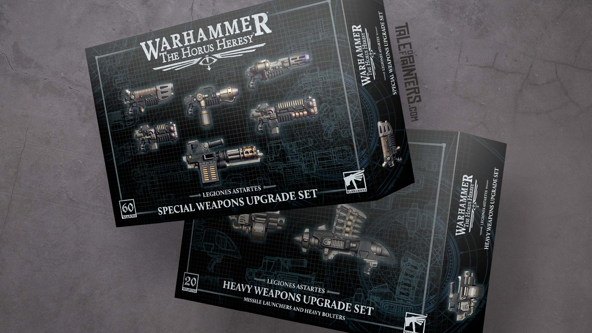 Legiones Astartes Special & Heavy Weapon Sets Review