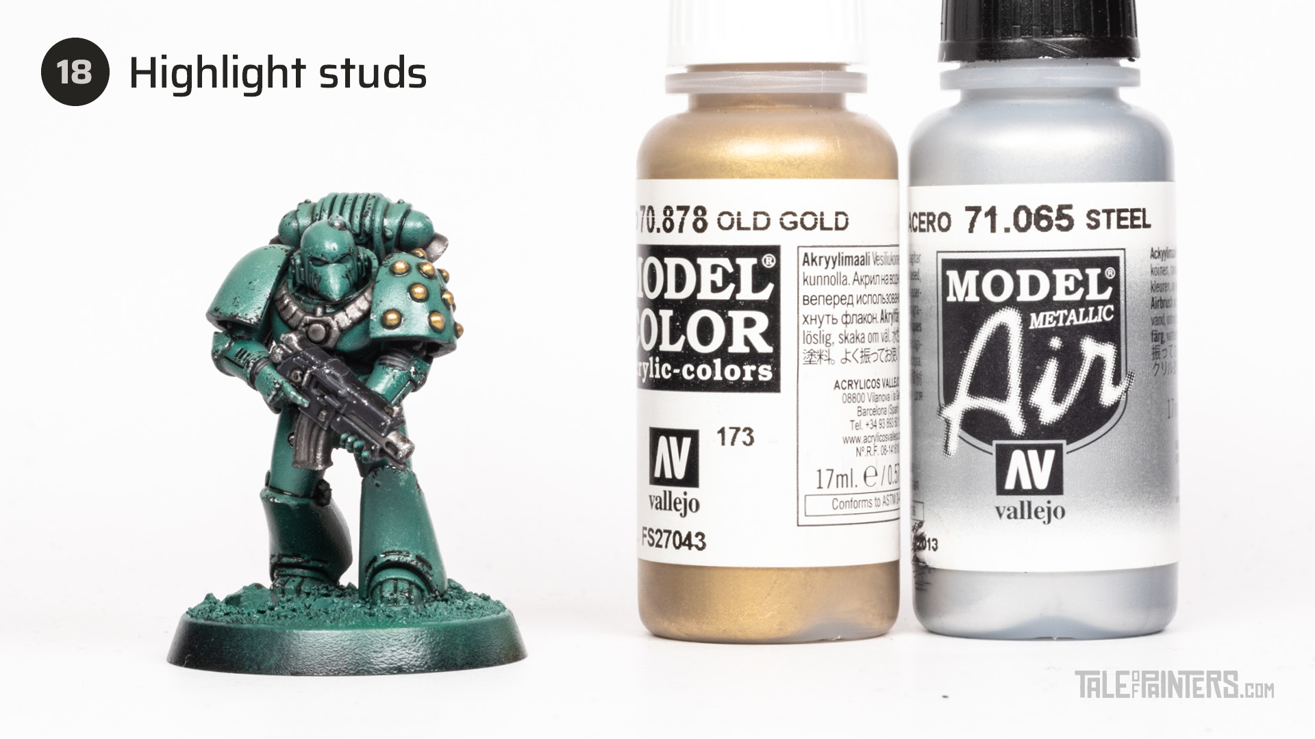 Tutorial: How to paint Sons of Horous - step 18