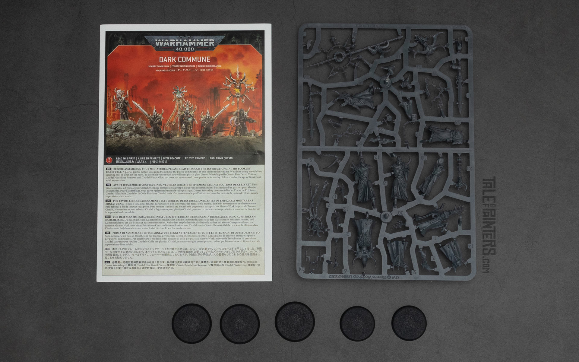 Chaos Space Marine Dark Commune unboxing and content
