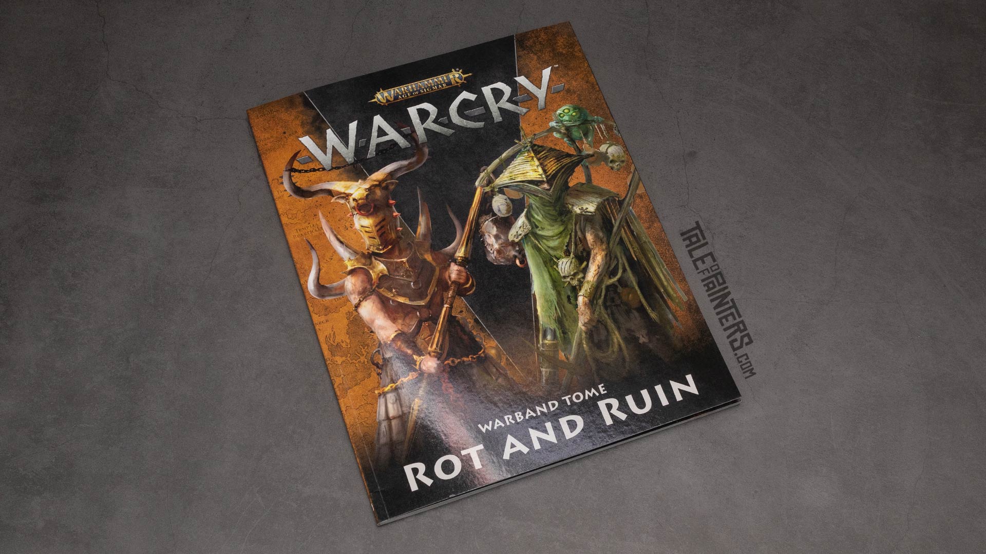 Warcry Heart of Ghur Warband Tome Rot and Ruin cover