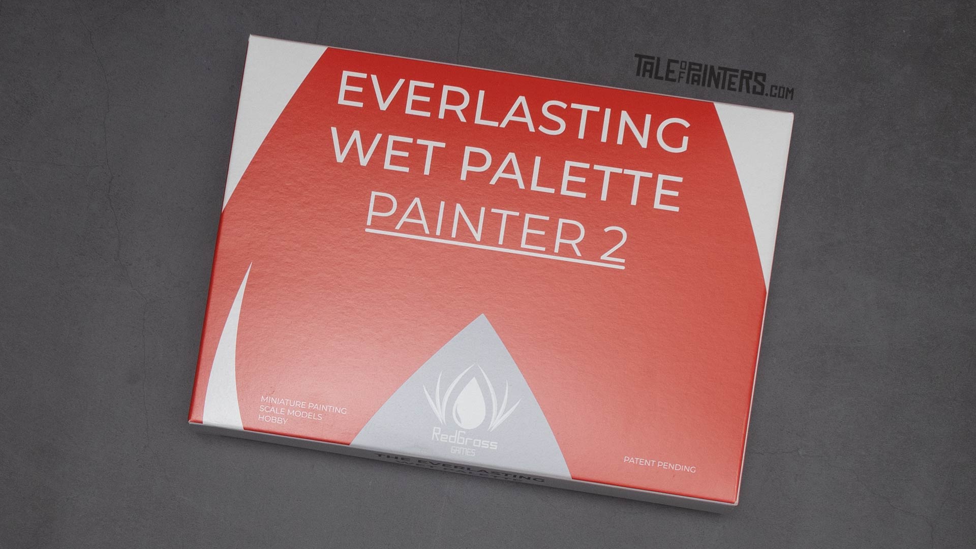 Everlasting Wet Palette Painter V2 from Redgrass Games, packaging