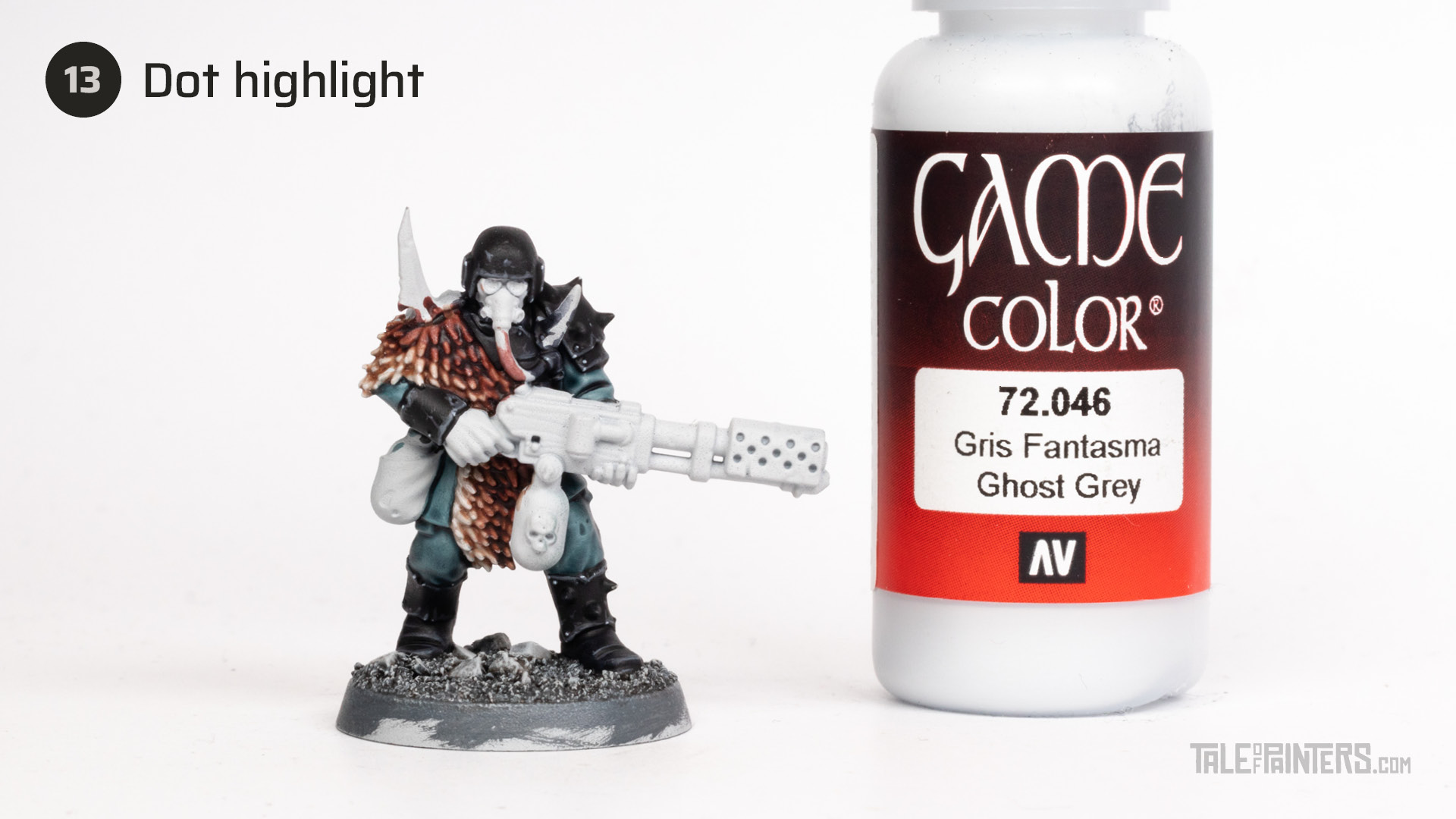 Tutorial: How to paint "The Blooded" Chaos Traitor Guardsmen - step 13