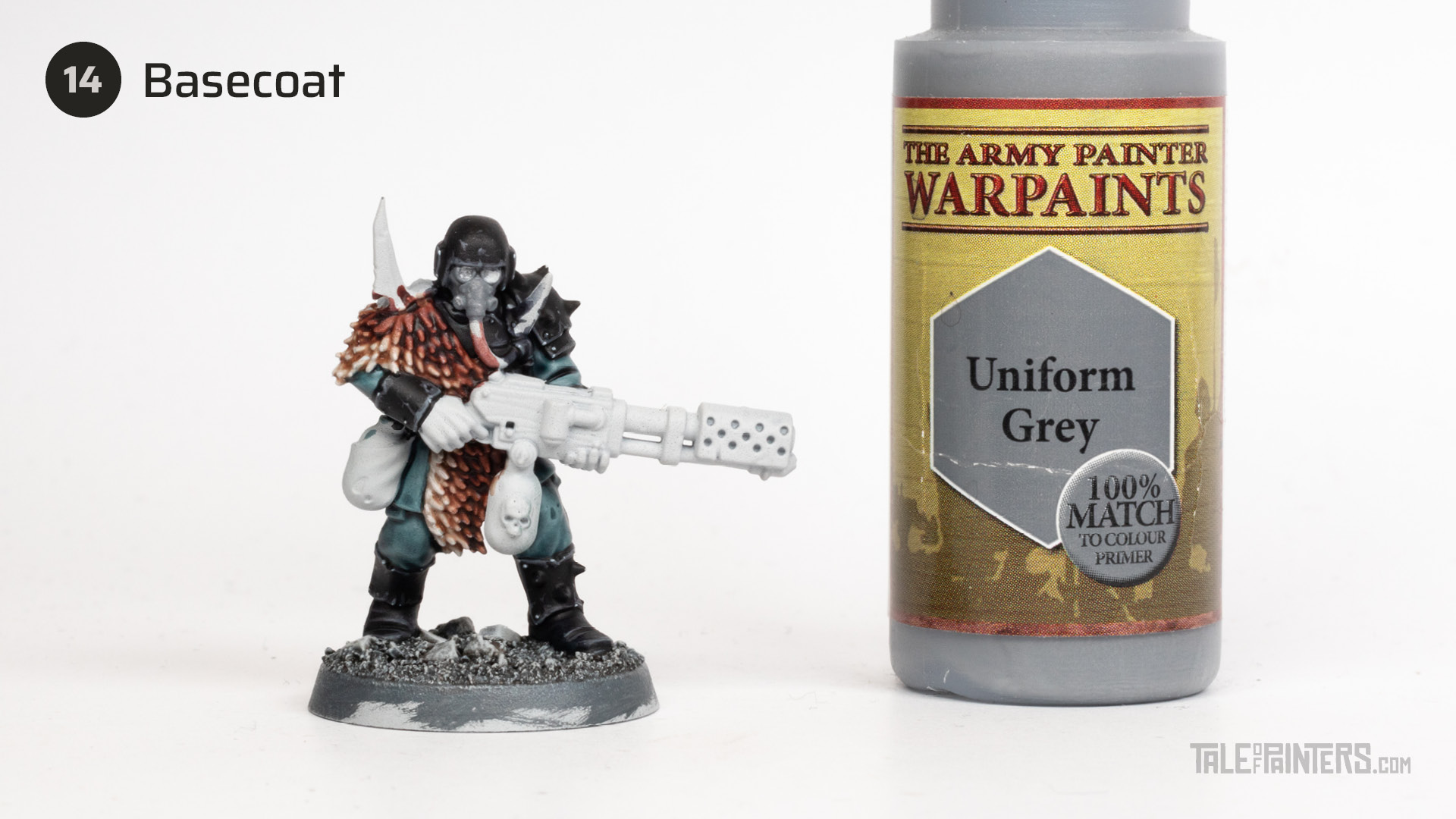 Tutorial: How to paint "The Blooded" Chaos Traitor Guardsmen - step 14