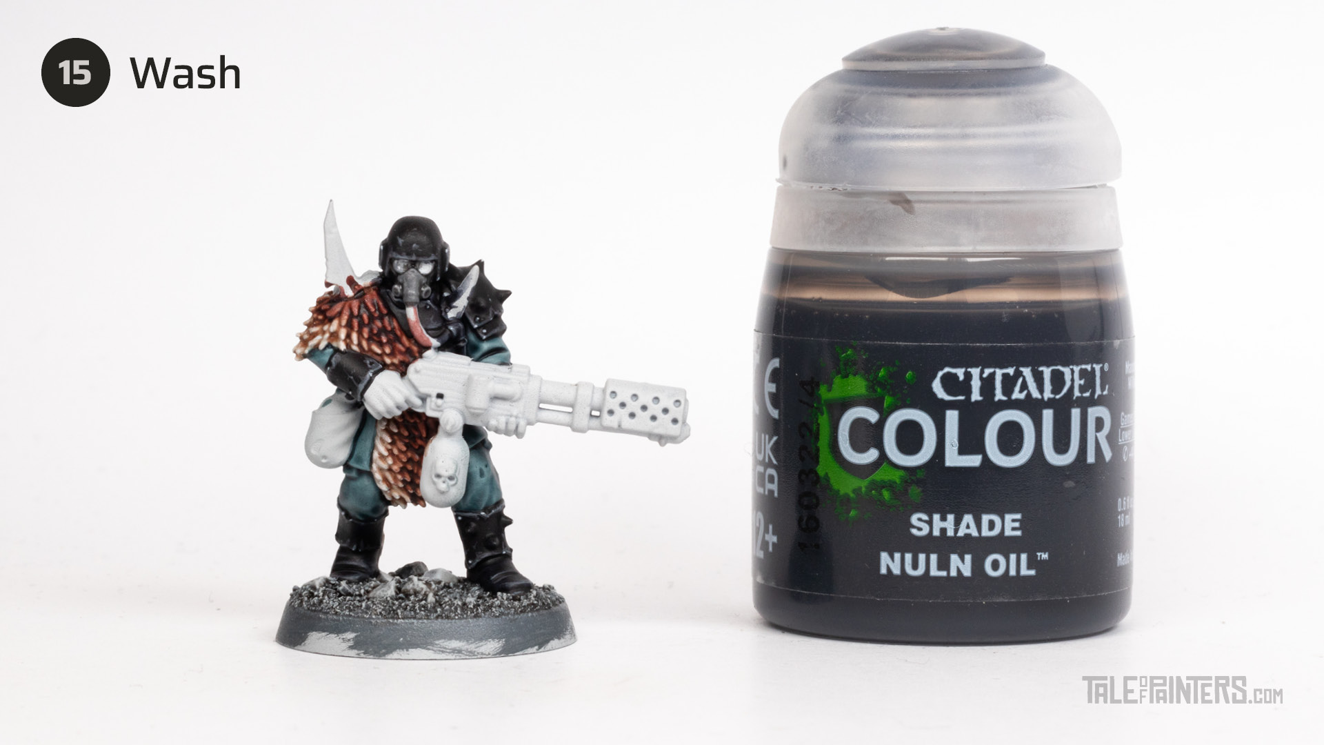 Tutorial: How to paint "The Blooded" Chaos Traitor Guardsmen - step 15