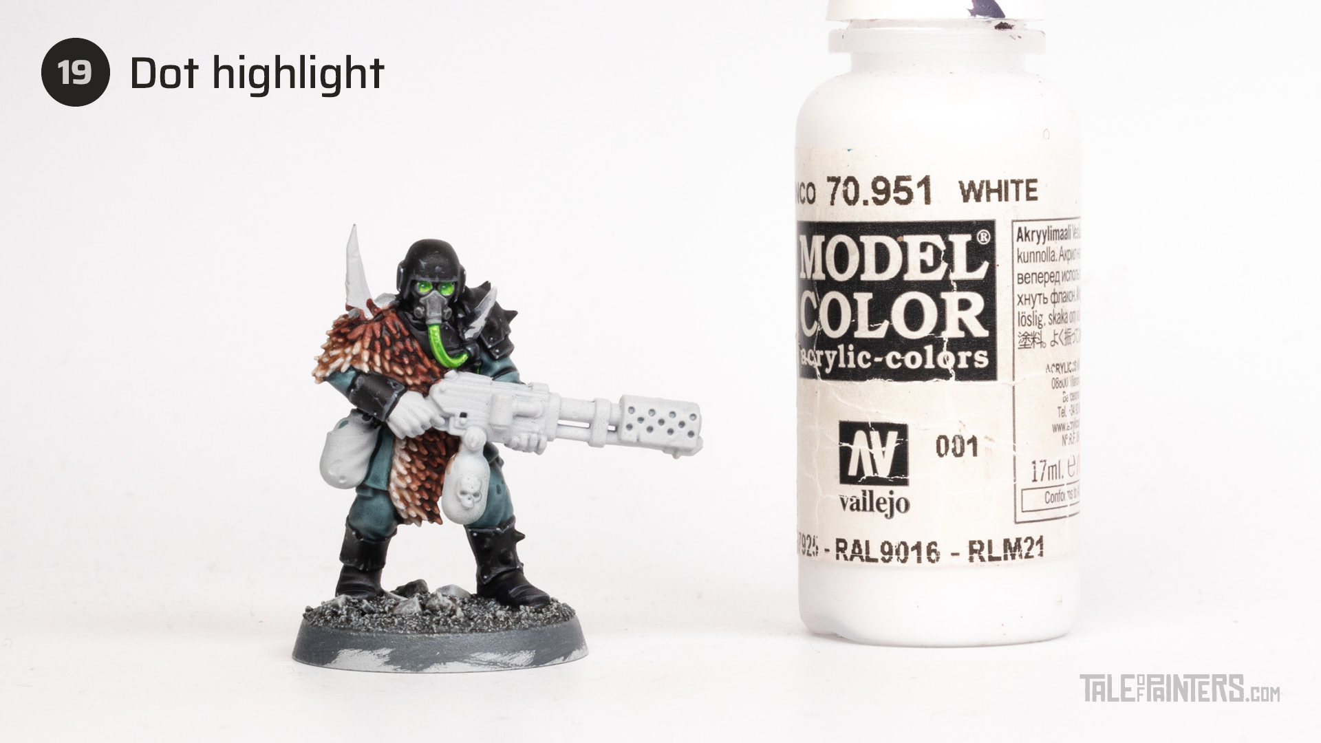Tutorial: How to paint "The Blooded" Chaos Traitor Guardsmen - step 19
