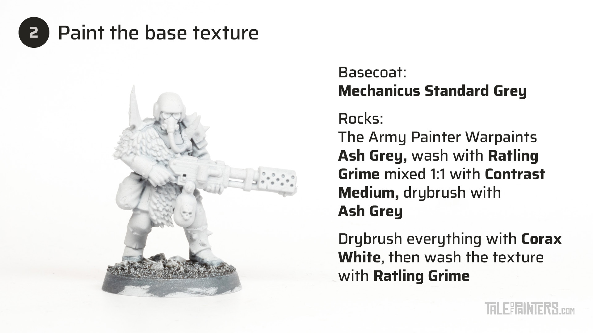 Tutorial: How to paint "The Blooded" Chaos Traitor Guardsmen - step 2