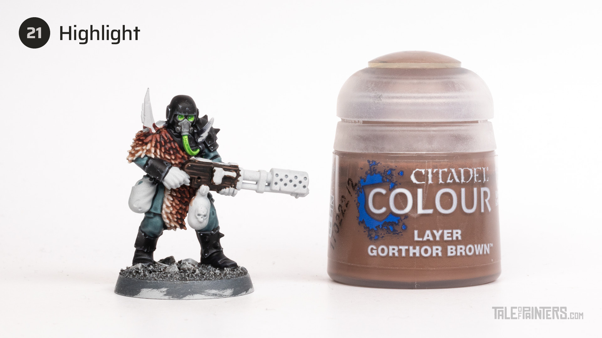 Tutorial: How to paint "The Blooded" Chaos Traitor Guardsmen - step 21