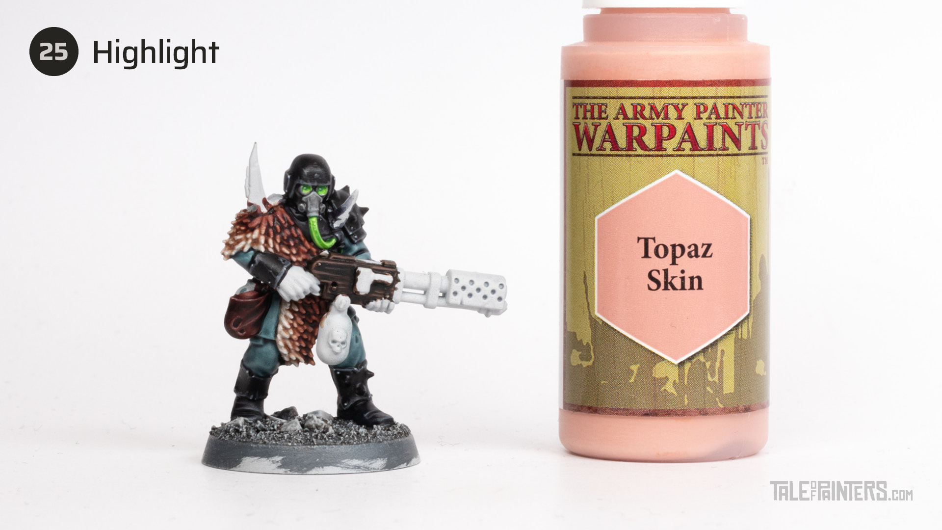 Tutorial: How to paint "The Blooded" Chaos Traitor Guardsmen - step 25