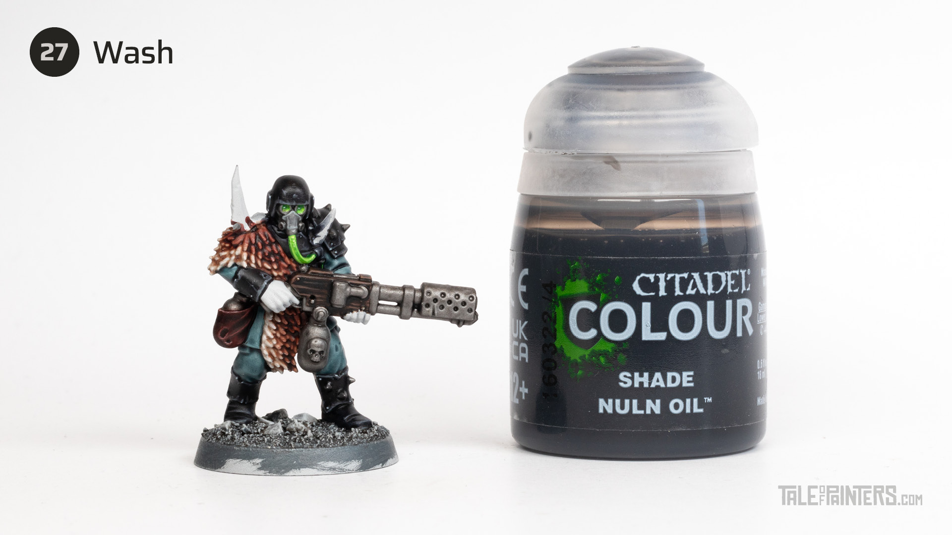 Tutorial: How to paint "The Blooded" Chaos Traitor Guardsmen - step 27