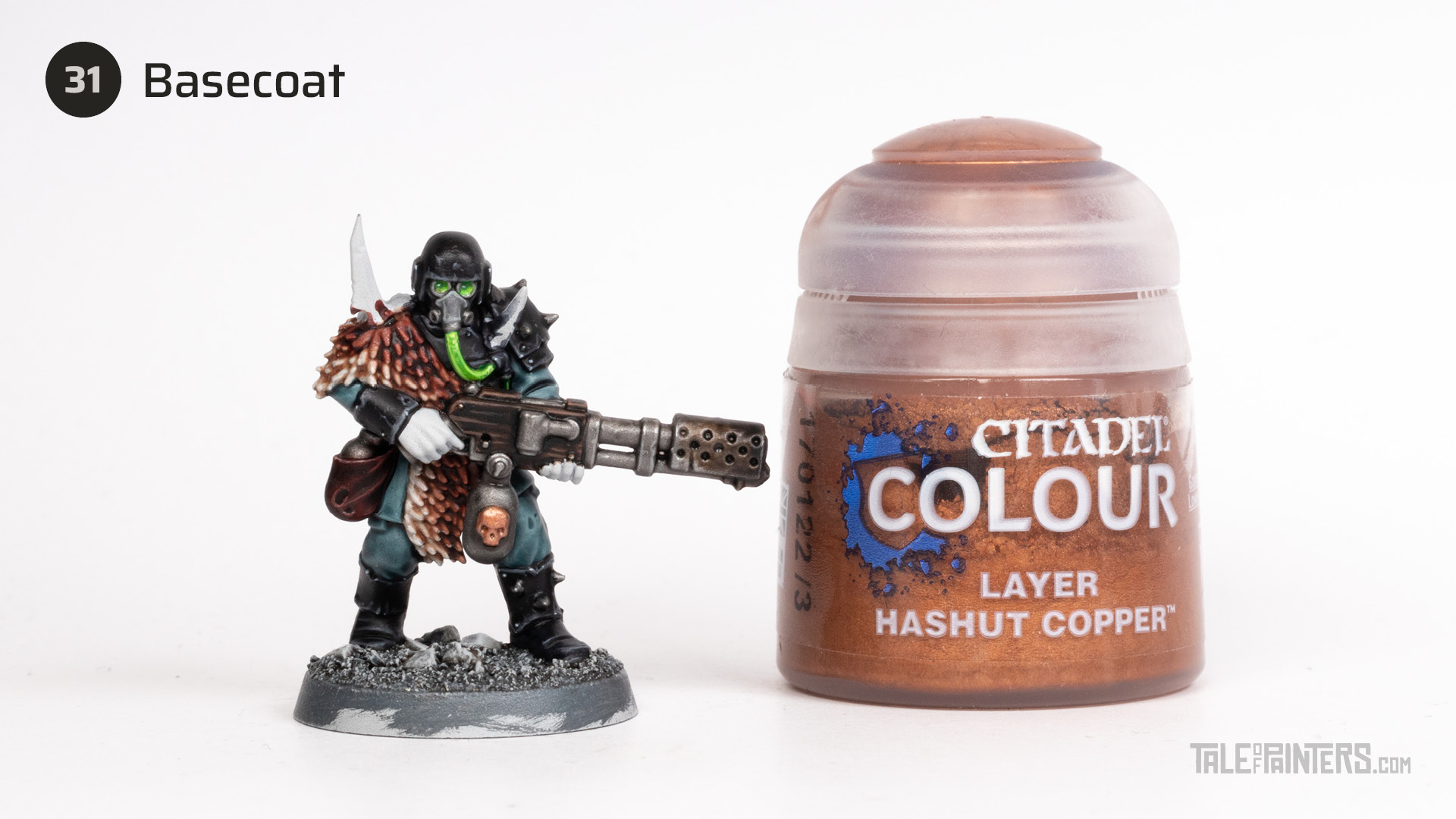 Tutorial: How to paint "The Blooded" Chaos Traitor Guardsmen - step 31
