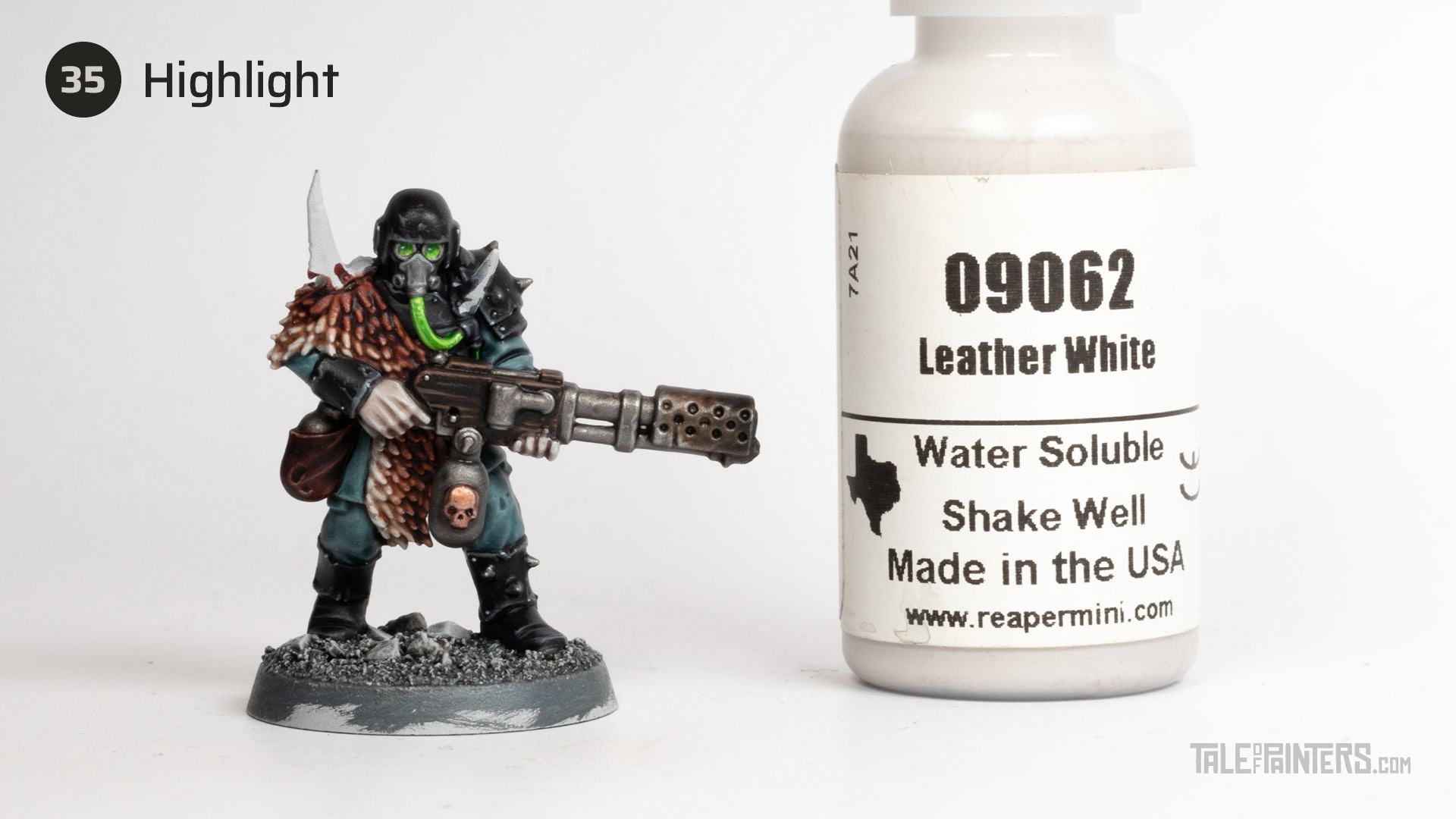 Tutorial: How to paint "The Blooded" Chaos Traitor Guardsmen - step 35