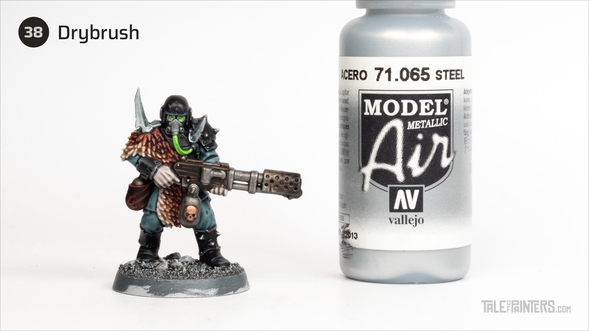 Tutorial: How to paint "The Blooded" Chaos Traitor Guardsmen - step 38