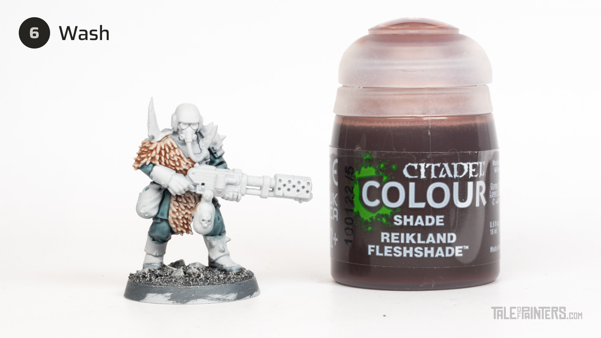 Tutorial: How to paint "The Blooded" Chaos Traitor Guardsmen - step 6