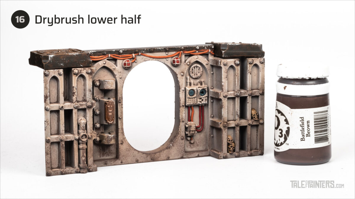 Tutorial How to paint Gallowdark Space Hulk terrain from Kill Team