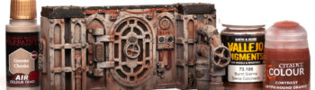 Tutorial: How to paint Gallowdark Space Hulk terrain from Kill Team: Into the Dark